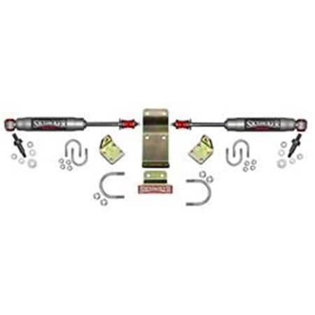 Superjock Dual Steering Stabilizer Lift Kit - Silver SU3564074